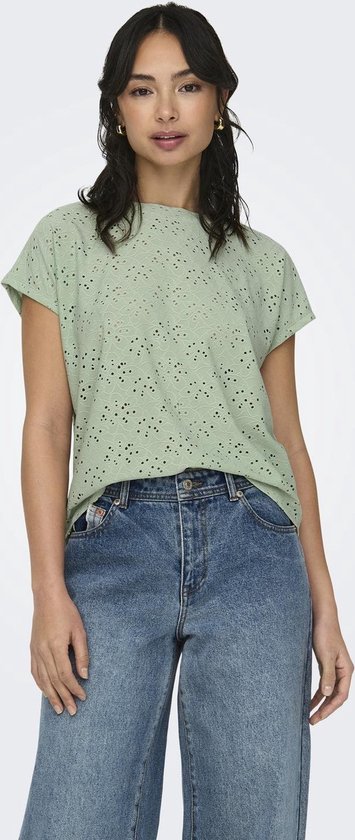 ONLY ONLSMILLA S/ S TOP JRS NOOS Top Femme - Taille XS