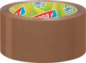 Tesa Pack® eco Strong verpakkingstape, 66m x 50mm, bruin, pak à 6 stuks