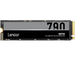 Lexar NM790 - Interne SSD - PCI Express 4.0 x 4 - NVMe M.2 - PS5 Compatibel - 4 TB Lexar NM790 - Interne SSD - PCI Express 4.0 x 4 - NVMe M.2 - PS5 Compatibel - 4 TB
