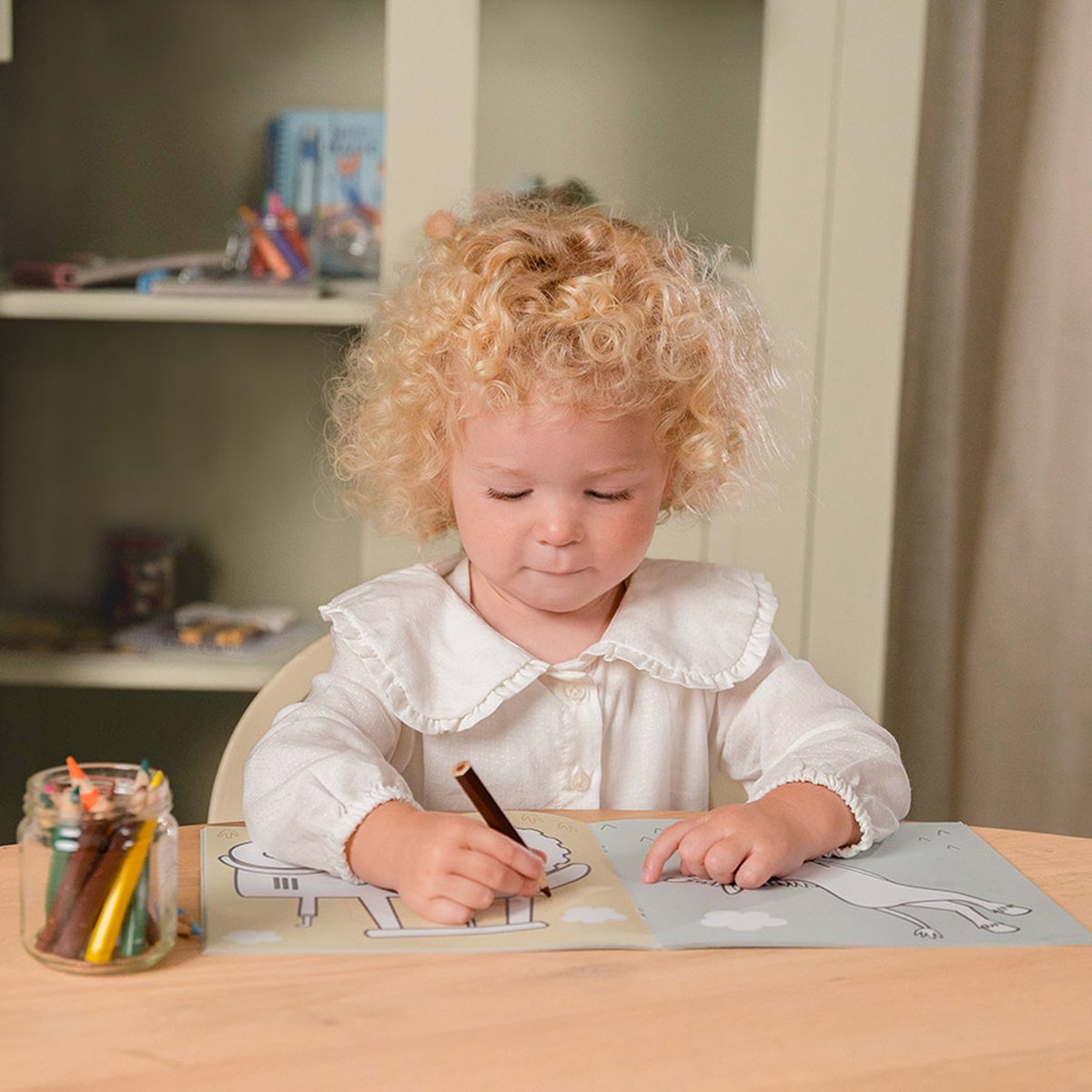 Little Dutch kleurboek Little Farm - Sketch & colour - kleurboek - tekenen - educatief — afbeelding 5