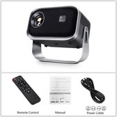 Overeem products mini beamer - thuisbioscoop - 4k beeldkwaliteit - wifi - met afstandbediening