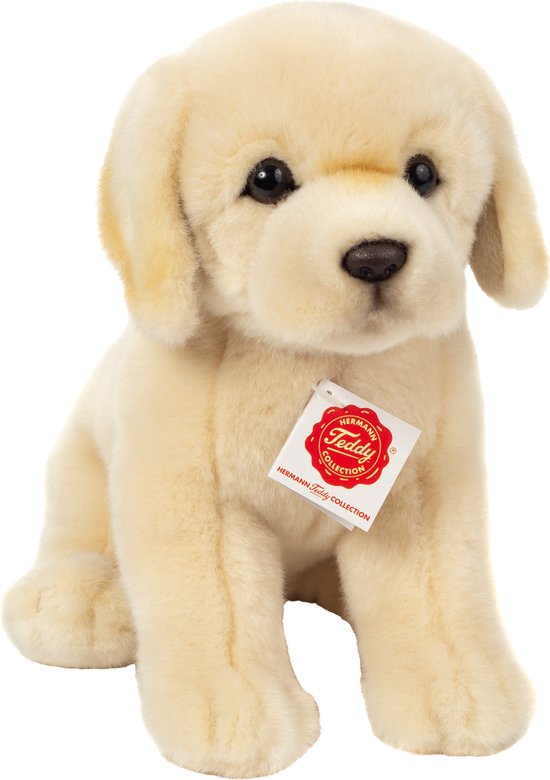 Hermann Teddy Knuffeldier hond Golden Retriever - pluche - premium knuffels - blond/beige - 25 cm van Hermann Teddy — afbeelding 2