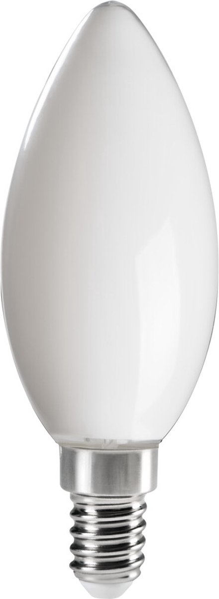 Kanlux E14 Kaarslamp 4,5W Koelwit Opaal