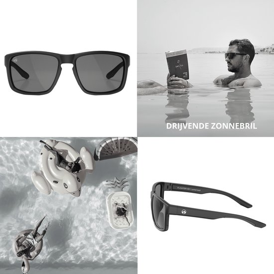 MowMow® Sportbril - Fietsbril - Drijvende zonnebril heren - Zonnebril dames - Gepolariseerd - X-CelLens van MowMow — afbeelding 3