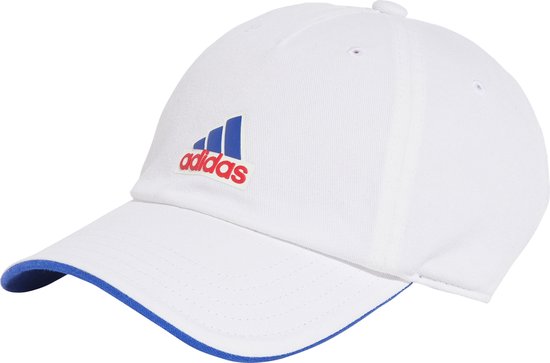 adidas Performance Team France Dad Pet - Unisex - Wit- Volwassenen (M/L)