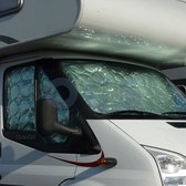 Raamisolatie Ford Transit vanaf 2014 Raamfolie isolerend, isolatie camper voorraam tegen hitte en kou