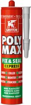 Griffon Poly Max Fix & Seal Express 300 gram Trijs montagekit - Poly max Fix & Seal Express
