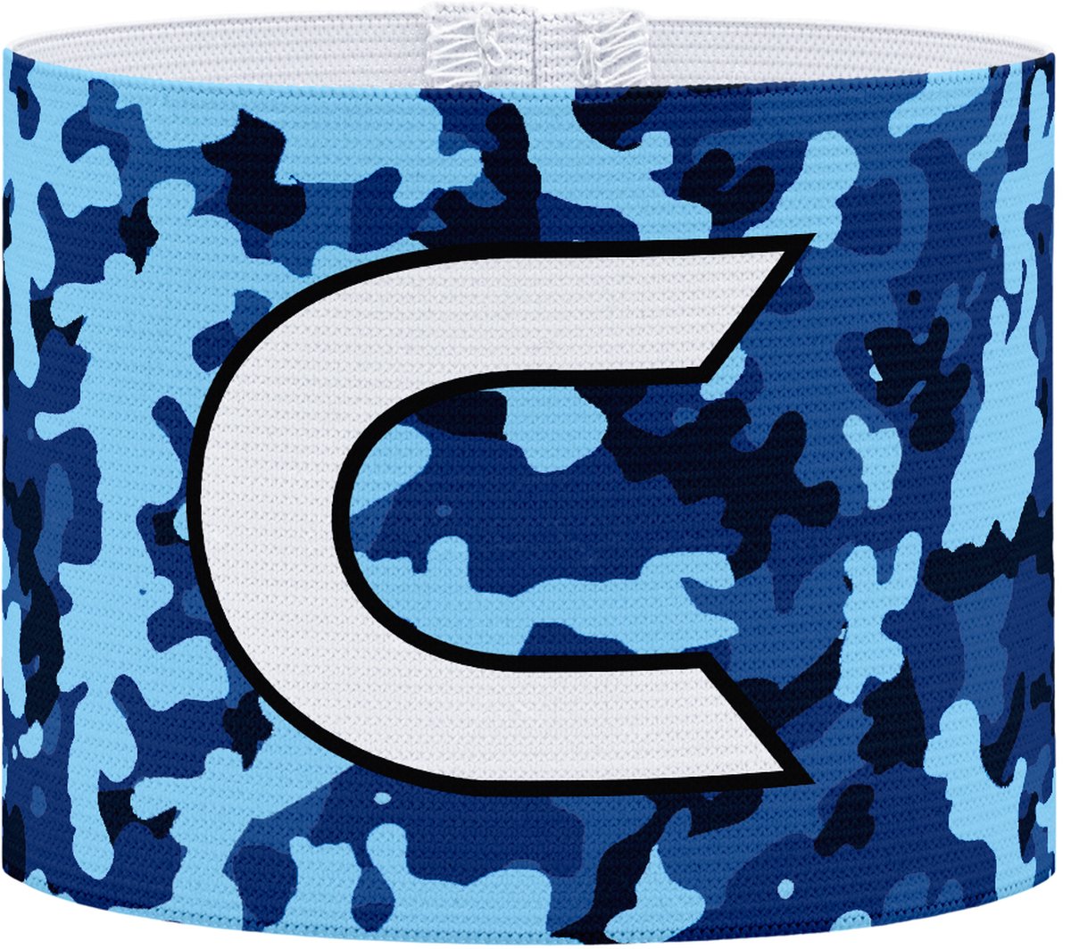 Aanvoerdersband - Camouflage Donkerblauw - Senior