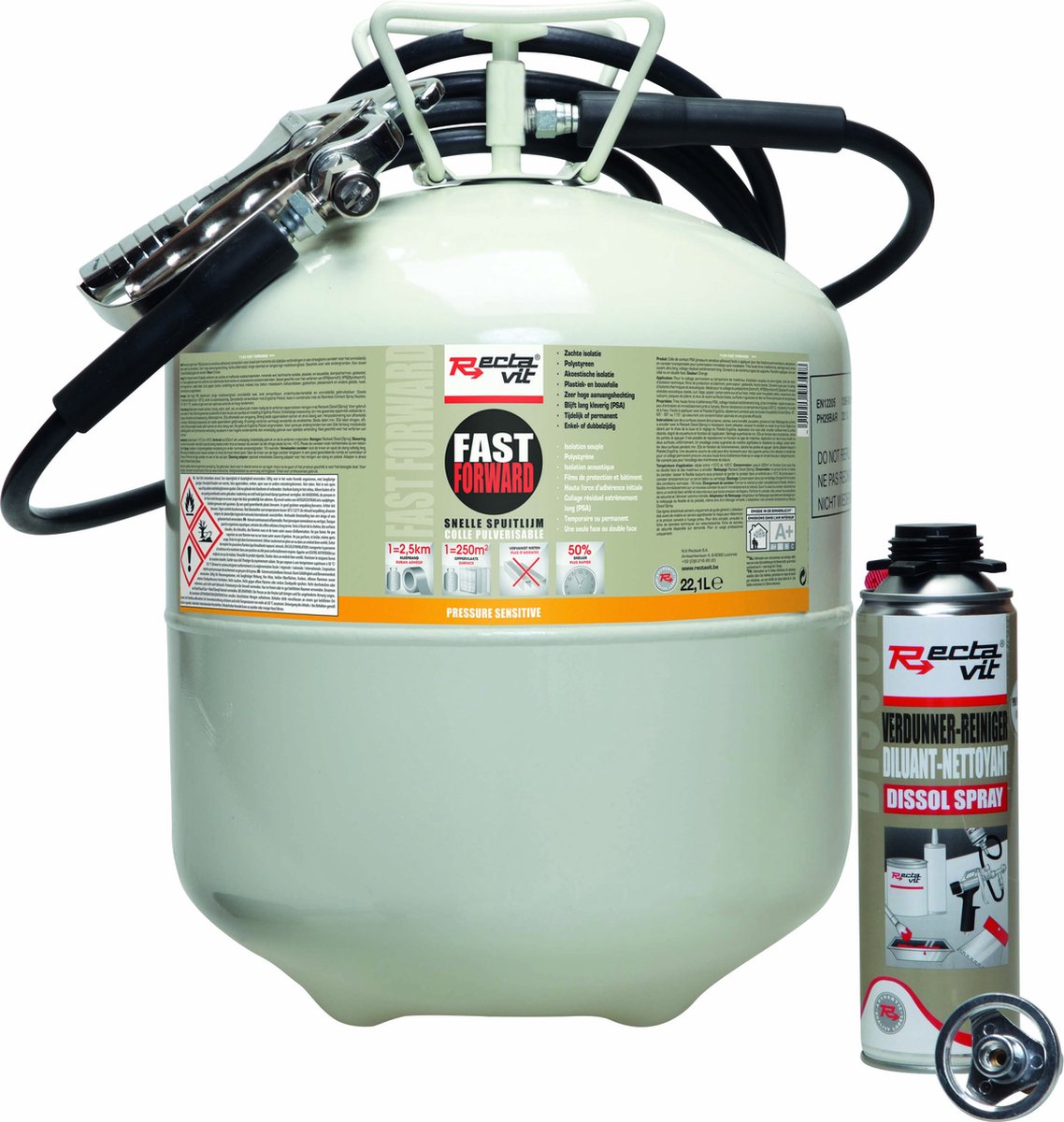 Rectavit 1129 Fast Forward Transparant Combibox