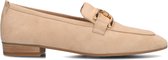 Unisa Instappers Dames - Instapschoenen / Damesschoenen - Suède - Baxter - Beige - Maat 40