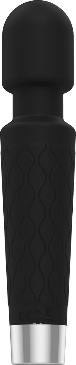 Goedkoopste Cupitoys® Wand vibrator - 20cm - Zwart - 7 standen - Vibrators voor vrouwen en mannen - Sex toys voor vrouwen en mannen