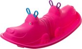 Starplay Hippo Rolwip - Voor 1 tot 3 Kinderen - Tot 90 Kilo Belastbaar - 103 cm - Roze