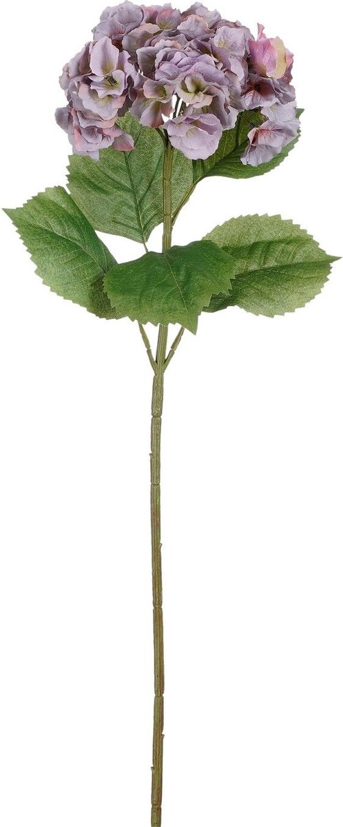 MICA DECORATIONS HORTENSIA L.PAARS - L81CM 127235 LT.PURPLE01