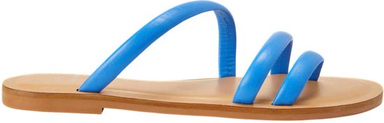 Mangará Dames schoenen Cocão Leder - Blauw - Maat 42