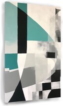 Abstracte kunst schilderijen - Minimalistisch wanddecoratie - Schilderijen canvas Woonkamer - Wanddecoratie klassiek - Canvas - Schilderijen 50x70 cm