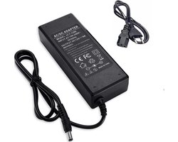 DrPhone VA Voeding Adapter AC/DC – 12V 8A – Universele Lader – 50/60hz – 96W – Plug 5.5mm x 2.5mm – Zwart