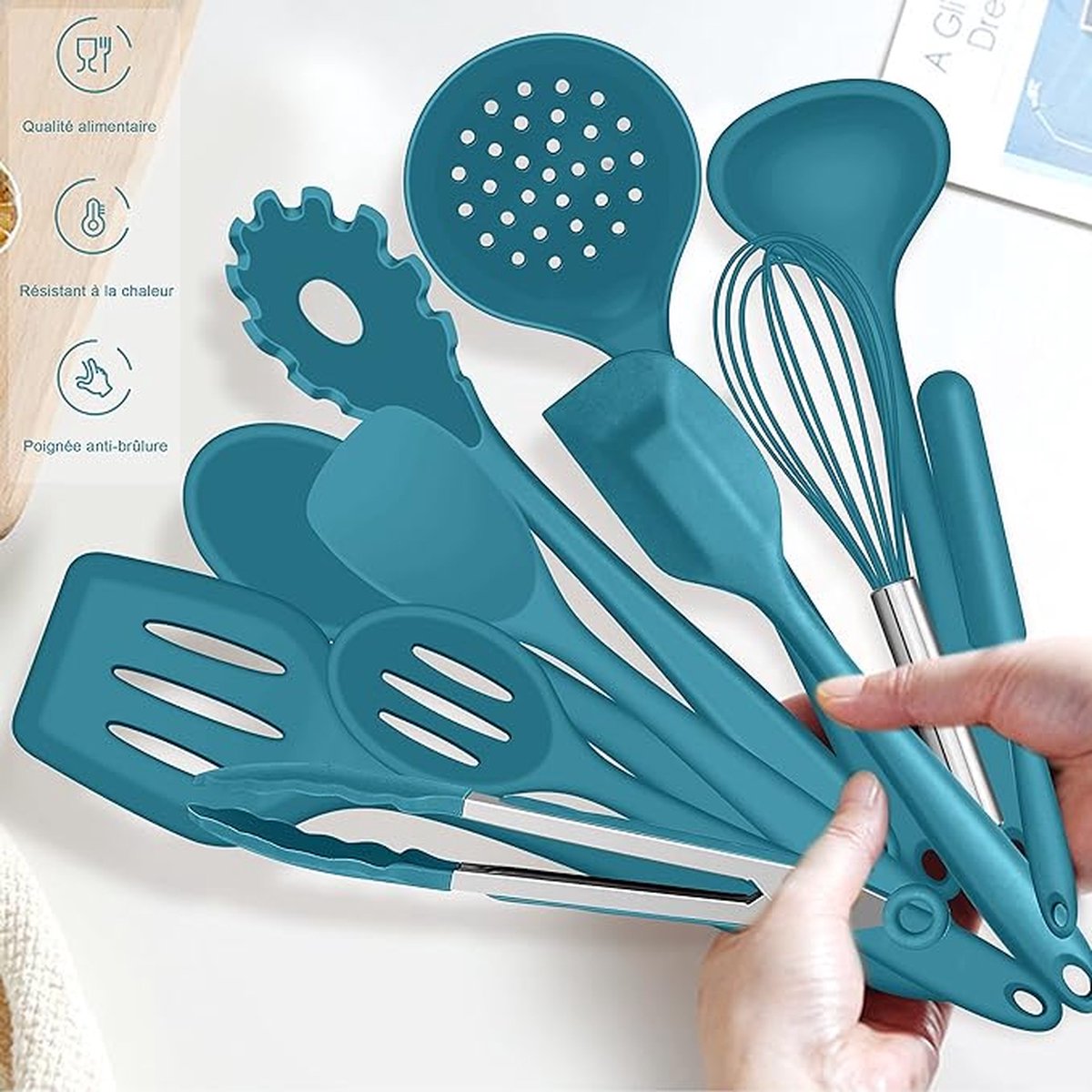 kitchen utensil set - Keukenhulpset - Keukengerei 15-Piece