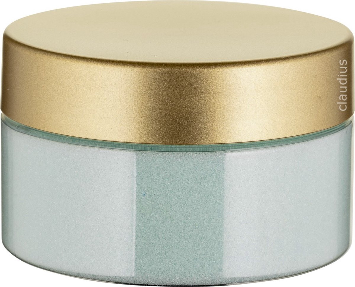 Goedkoopste Scrubzout Hammam Herbal - 300 gram - Pot met luxe gouden deksel - Hydraterende Lichaamsscrub