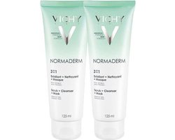 Vichy Normaderm 3 -in-1 Reinigingslotion - 2 x 125 ml - Onzuivere Huid