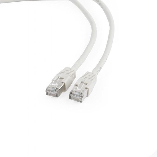 Easy Cables RJ45 CAT6 naar RJ45 CAT6 kabel - 5 meter - Wit