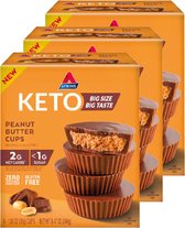 Atkins | Keto | Peanut Butter Cups | 3 stuks | 3 x 30 gram