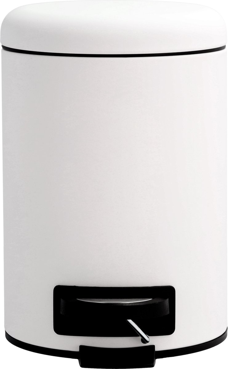 Goedkoopste Södahl Mono Pedal bin Dia. 17 x 25,0 cm 3 liter White
