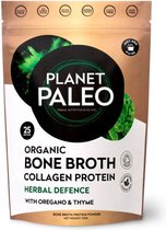 Planet Paleo - Organic Bone Broth Collagen Protein Herbal Defence - 225 gram