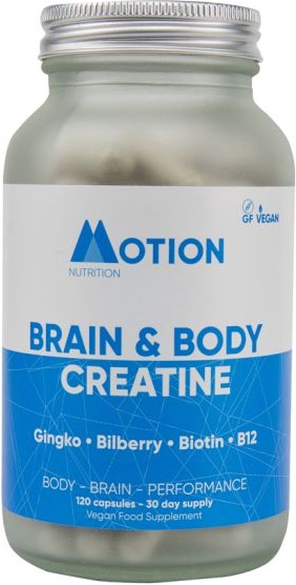 Goedkoopste Motion Nutrition - Brain & Body Creatine Capsules - 120caps