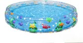 Bol.com Bestway - Deep Dive 3-Ring Kinderzwembad - 183 x 33 cm - rond aanbieding