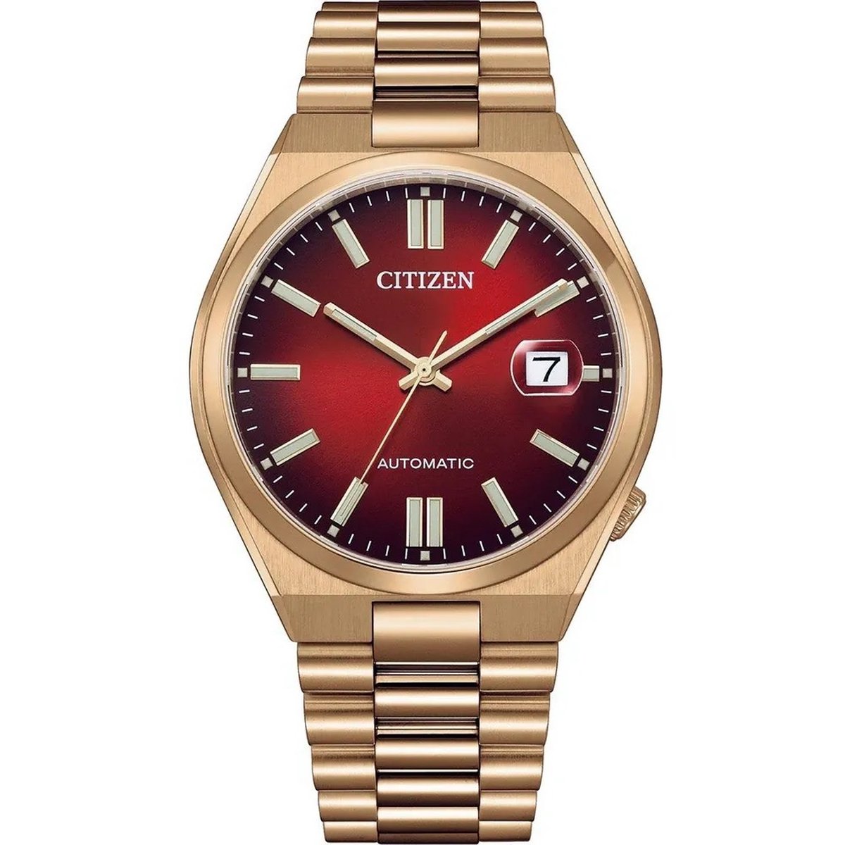 Citizen Tsuyosa NJ0153-82X Horloge - Staal - Rosékleurig - Ø 40 mm