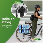 fietstas / bicycle bag waterproof / VEEL BAGAGE RUIMTE