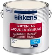 Sikkens Laque extérieure Silk gloss - RAL 9010 - 2,5 L.
