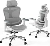 Ergonomische Bureaustoel met 3D Armleuningen - Thuisbureaustoel voor Comfortabel Werken