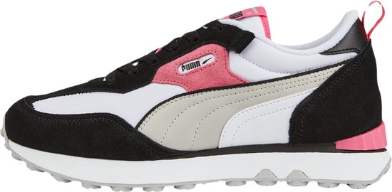Puma Rider FV Vintage - Maat 41 - Black/White/Pink/Grey - Sneakers dames