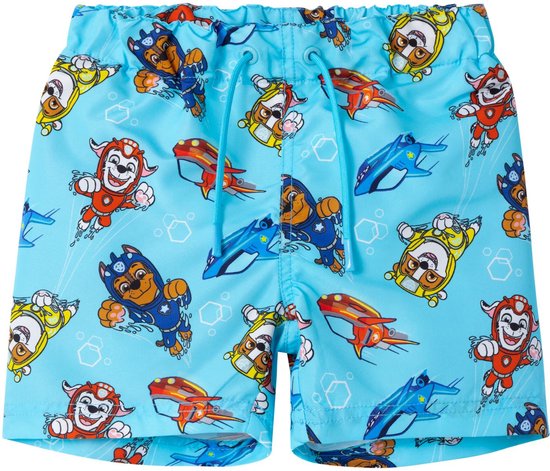 NAME IT NMMMOTI PAWPATROL LONG SWIMSHORTS CPLG Maillots de bain Garçons - Taille 86