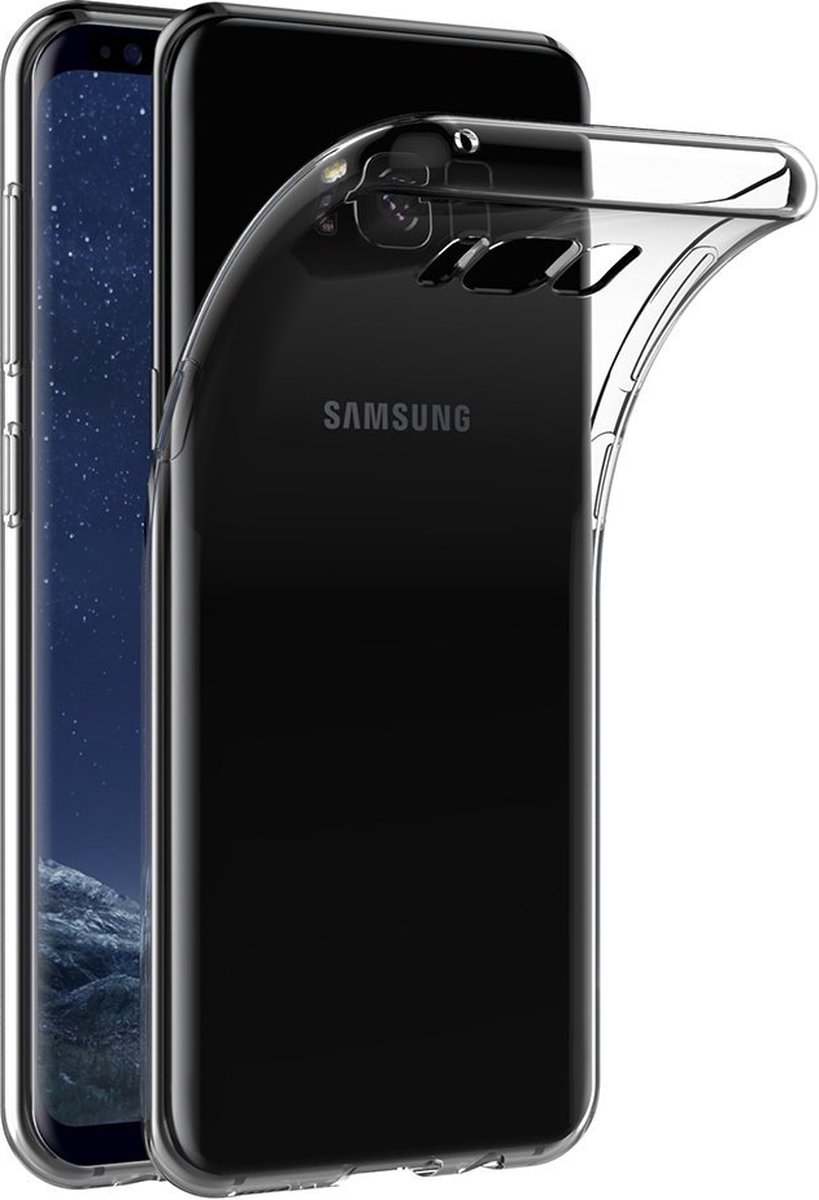Hoesje voor Samsung Galaxy S8 Plus backcover Shockproof siliconen Transparant