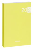 Brepols agenda 2024-2025 - STUDENT - VENETO FLEXI - Weekoverzicht - Geel groen - 9 x 16 cm