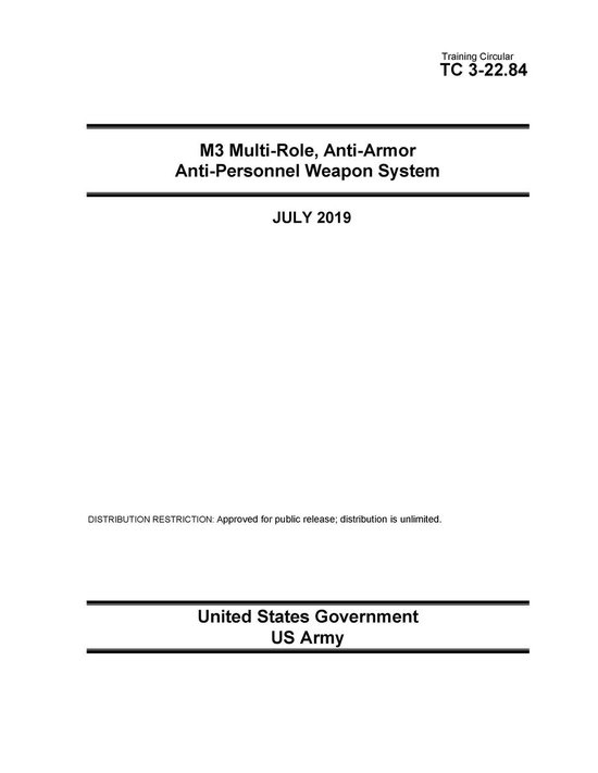 Training Circular TC 3-22.84 M3 Multi-Role, Anti-Armor Anti- ... - cover