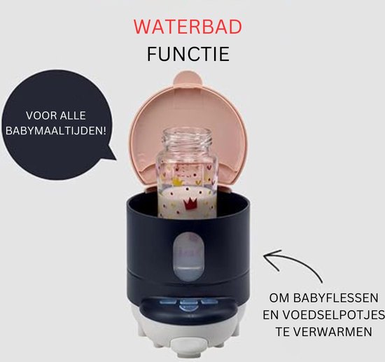 Flesvoeding Apparaat - Baby Melk Machine - Fles Maker - Donker Blauw van KOHSN — afbeelding 5