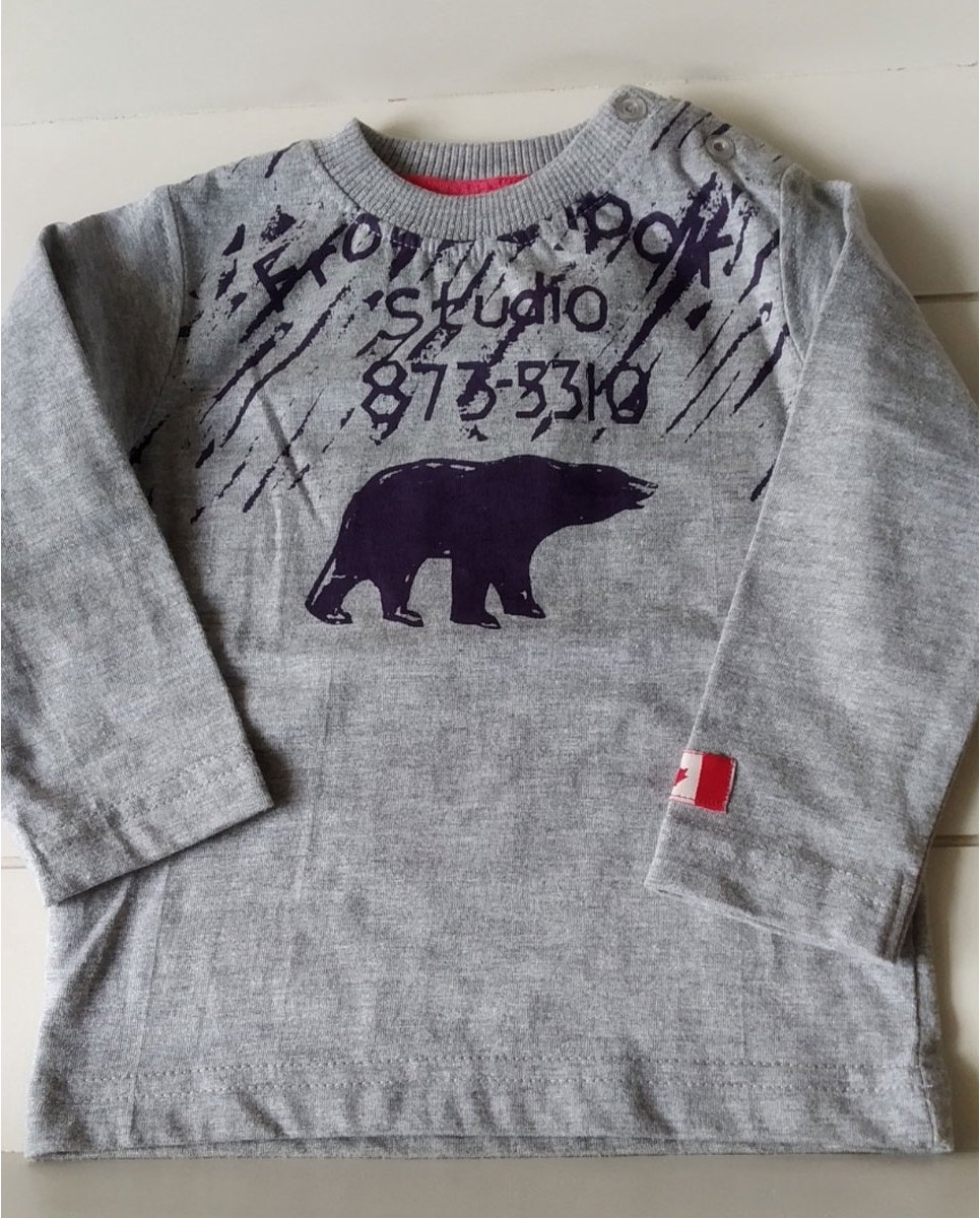 Zero2Three longsleeve met beer maat 68