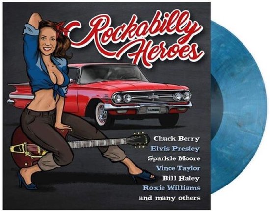 Rockabilly Heroes -Hq- - LTD. COOL BLUE COLOURED VINYL