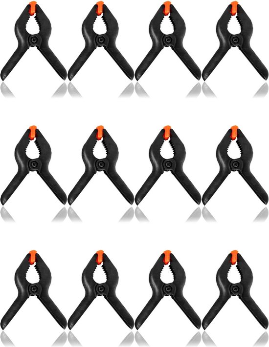 12 stuks klemklemmen voor zwembadafdekking, veerklemmen grote