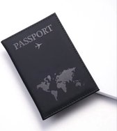 Paspoorthouder - Paspoort Hoesje - Cover - zwart