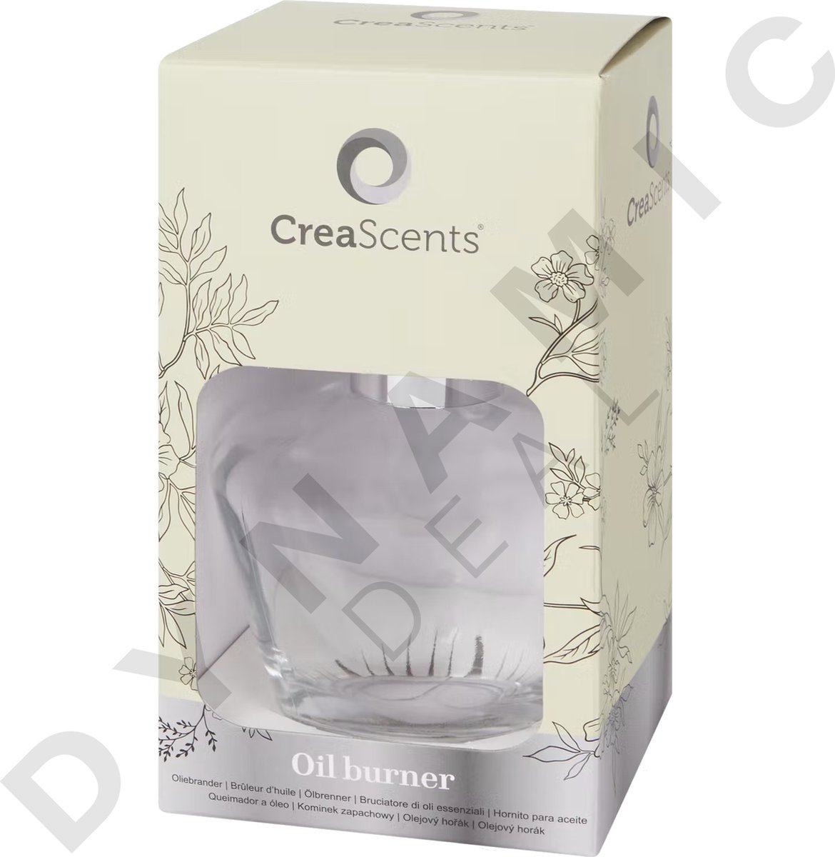 Goedkoopste Creascents Oliebrander Glas Oil Burner Binnen - Buiten