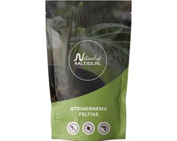 Steinernema Feltiae Aaltjes | Bestrijden van 500m2 | Oplossing tegen zwarte vliegjes – varenrouwmug – Mieren- rupsen – fruitmot – mieren - pissebedden | Biologische bestrijding