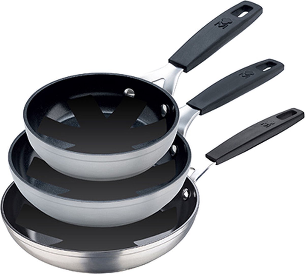 Pannenset Masterpro Gehard aluminium