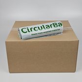 Sac poubelle CircularBag - Transparent - 84 sacs - 400 litres - LDPE recyclé - 100 cm x 185 cm