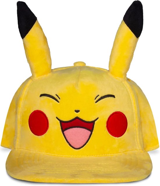 Pokémon - Animal de compagnie Happy Pikachu - Jaune
