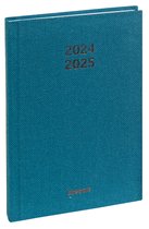 Brepols agenda 2024-2025 - STUDENT - RAW - Weekoverzicht - Blauw - 9 x 16 cm