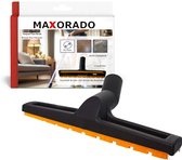 Maxorado Parketborstel zuigmond geschikt voor Hyla stofzuiger 35mm - accessoire mondstuk borstel – EST, Defender, GST, NST, TOP – opzetstuk voor harde vloer – reserveonderdelen 35 mm